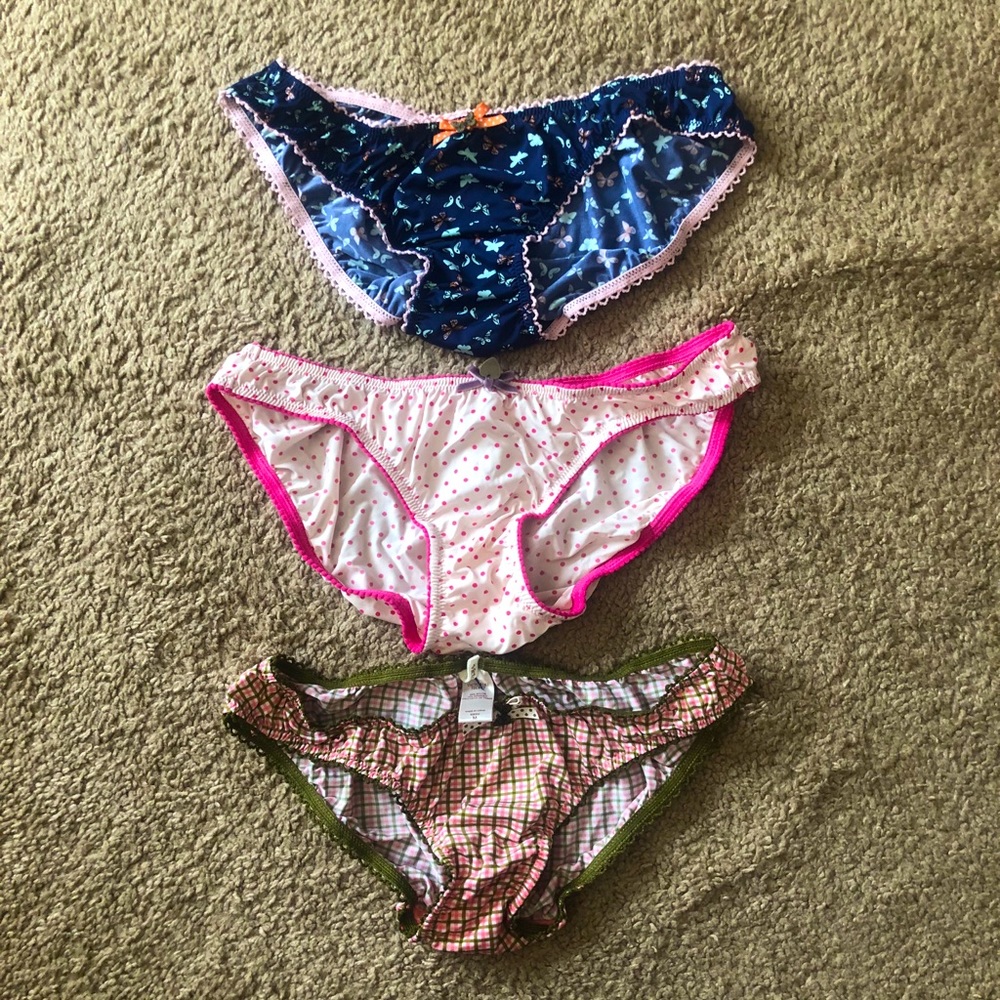 Vintage Victoria’s Secret bikini underwear.